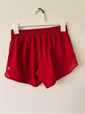lululemon athletica Red Women's Athletic Shorts